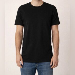 LACOSTE Men’s Basic Black Tee T-Shirt Under Shirt Sz M EUC